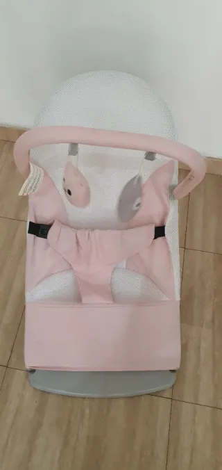 Hamaca bebé Lullaby rosa