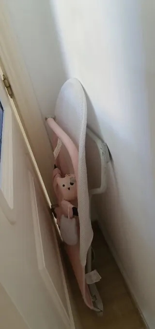 Hamaca bebé Lullaby rosa