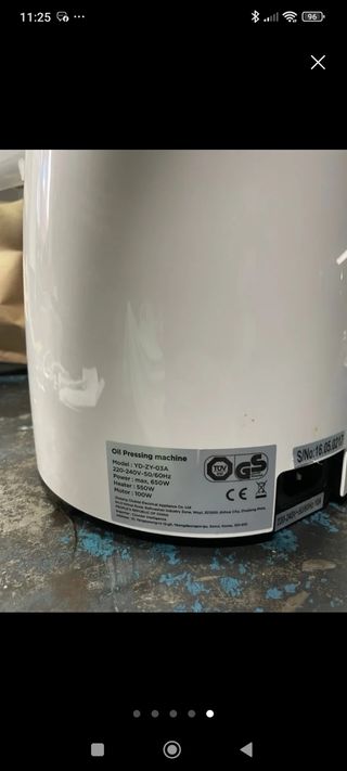 Máquina para hacer aceite de semillas