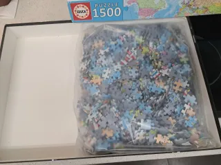 Puzzle Mapa Mundi 1500 Piezas Educa