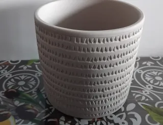 2 Macetas Ikea Beige