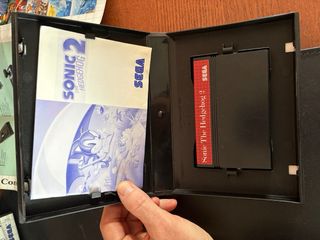 Sega Master System II + 4 Juegos y TV antigua