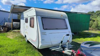 Caravana de dos ambientes.