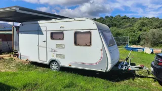 Caravana de dos ambientes.