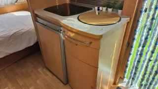 Caravana de dos ambientes.