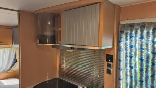 Caravana de dos ambientes.