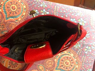 Bolso de mujer rojo