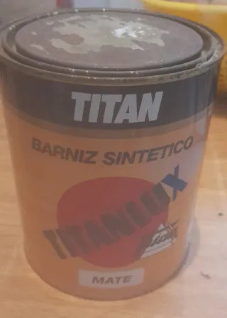Barniz Sintético Titanlux Mate 1 litro