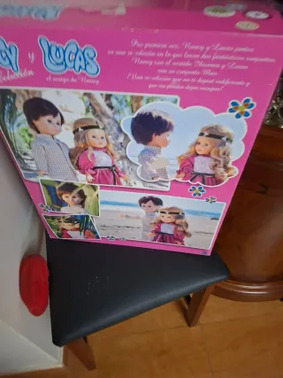 Caja Nancy y Lucas Famosa