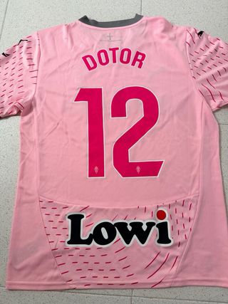 Camiseta Sporting Gijón Firmada Talla M