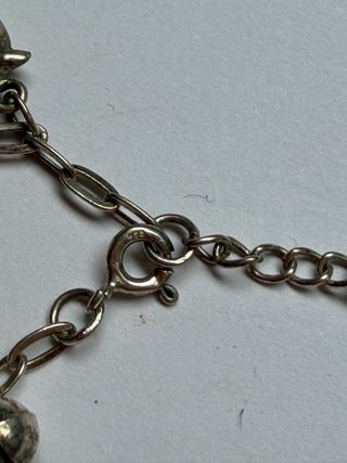 Pulsera Plata con Delfines