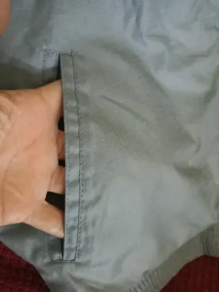 Chaqueta bomber reversible azul talla M