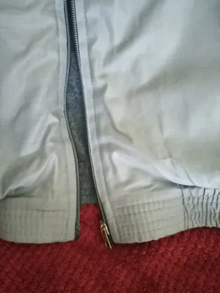 Chaqueta bomber reversible azul talla M