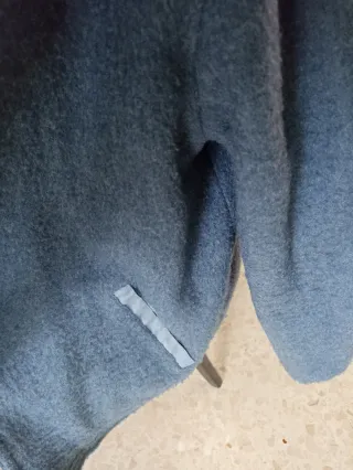 Chaqueta bomber reversible azul talla M