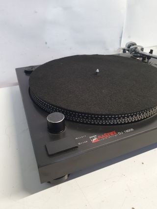 Tocadiscos Master DJ 1600B - Negro