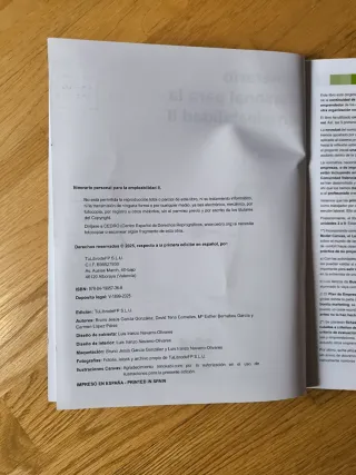 Libro itinerario personal empleabilidad II 2 grado