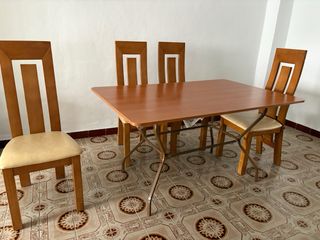 Mesa de comedor con 6 sillas