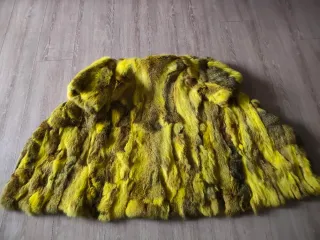 Chaqueta de pelo de conejo