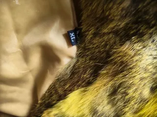 Chaqueta de pelo de conejo