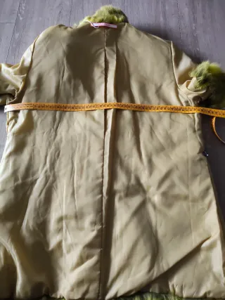 Chaqueta de pelo de conejo