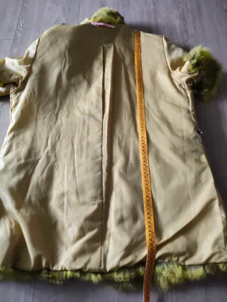 Chaqueta de pelo de conejo