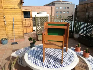 Pupitre escolar infantil de madera