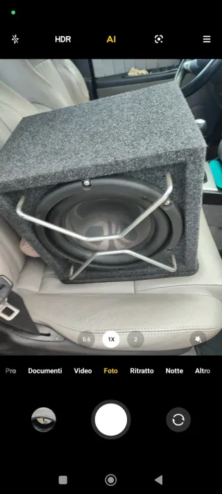 Subwoofer nero