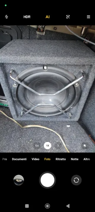 Subwoofer nero