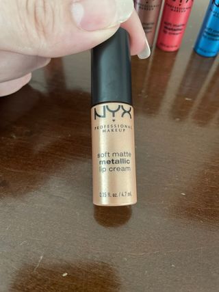 NYX Soft Matte Metallic Lip Cream Set