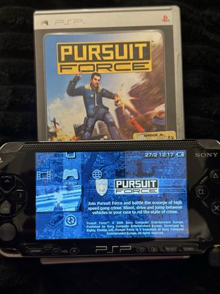 Console Sony PSP 1004 nera, completa di accessori