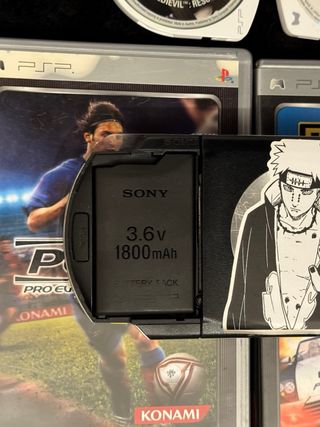 Console Sony PSP 1004 nera, completa di accessori