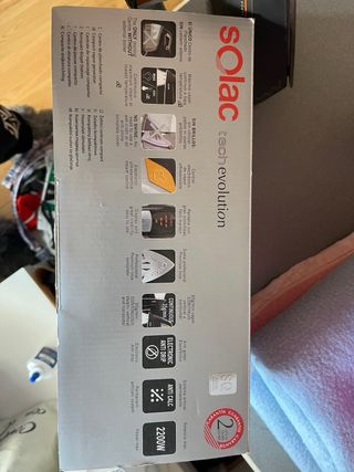 Plancha Solac TechEvolution Vapor Generador