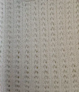 Jersey Pimkie blanco talla S