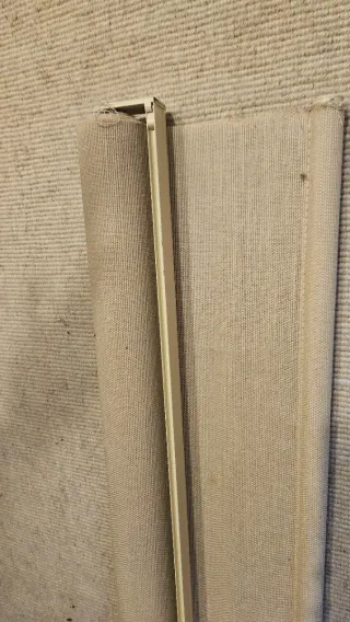 2 Estores Yute Opacidad Media Beige