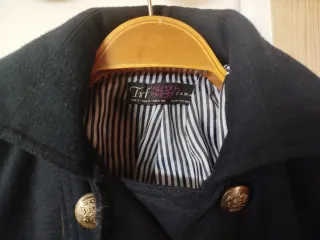 Chaqueta Zara azul oscuro mujer