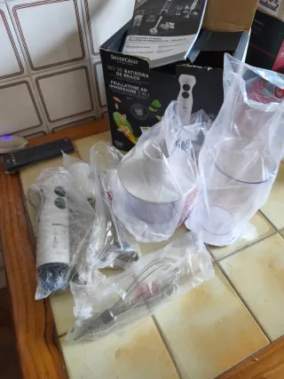 Batidora de mano Silvercrest 3 en 1