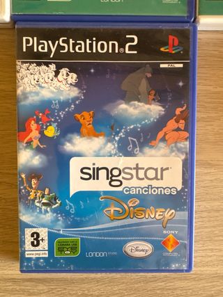 Lote 7 juegos SingStar PS2