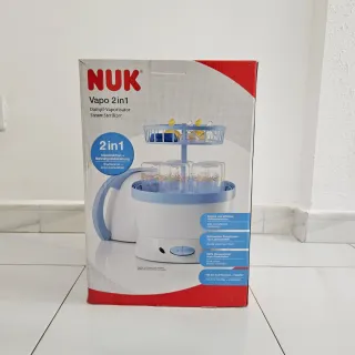 Esterilizador NUK Vapo 2in1 chupetes y biberones