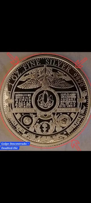 Onza Plata 999.9 2023 R Chad Inteligencia Art