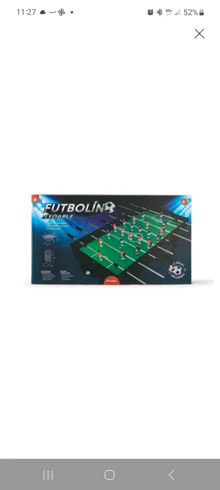 Futbolín Plegable