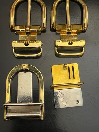 Fibie per cintura vintage oro/argento