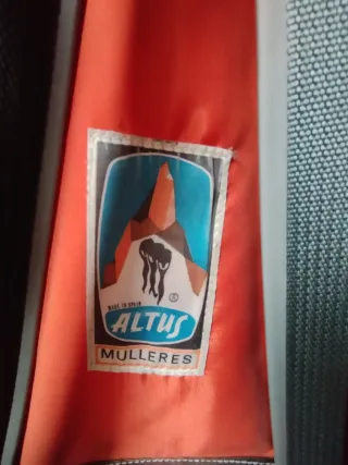 Mochila Altus MULLERES Naranja Años 70