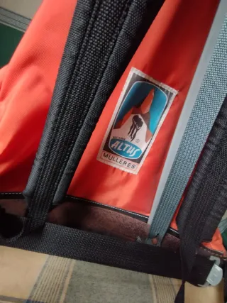 Mochila Altus MULLERES Naranja Años 70