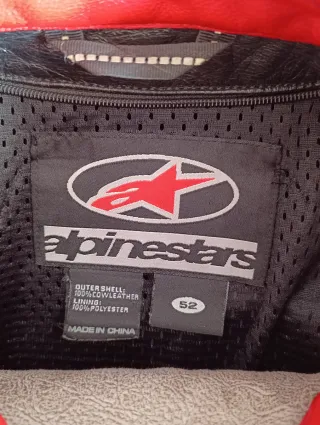 Chaqueta Alpinestars Talla 52 Moto Deportiva
