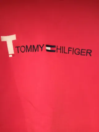 Sudadera Tommy Hilfiger Roja Talla M