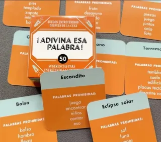 Juego de bolsillo ideal para viajes Adivina