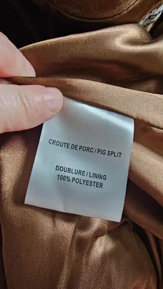 Trench de Piel Marrón