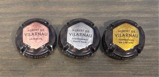 Chapas de Cava Albert de Vilarnau (3)