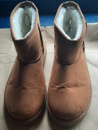 Botas Lefties tipo Ugg marrones