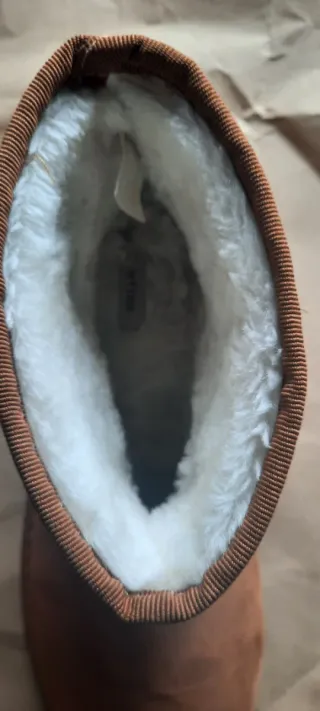 Botas Lefties tipo Ugg marrones